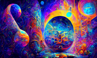 Space Dreams Otherworldly AI Art