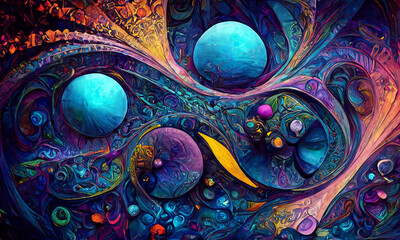 Space Dreams Otherworldly AI Art