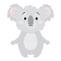 Cute gray koala for Australia Day 