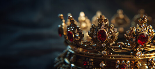 Royal headdress. Concept of power