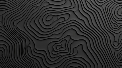 Elegant abstract black wavy background texture pattern with smooth curves and intricate design