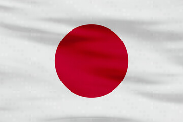 Japan Flag - White with Red Circle