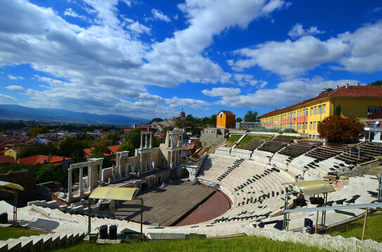 The ancient theatre of Philippopolis is a historical building in the city center of Plovdiv (ancient Philippopolis), Bulgaria.