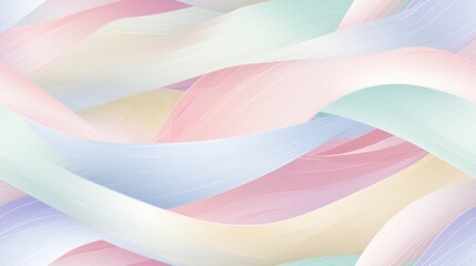  a multicolored background with wavy lines in pastel shades of pink, blue, yellow, and green.
