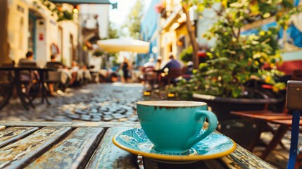 City Beats, Coffee Treats: Life in a Street Café