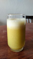 glass of orange juice