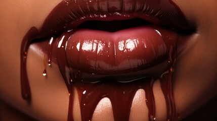 Obraz premium mouth of a lips