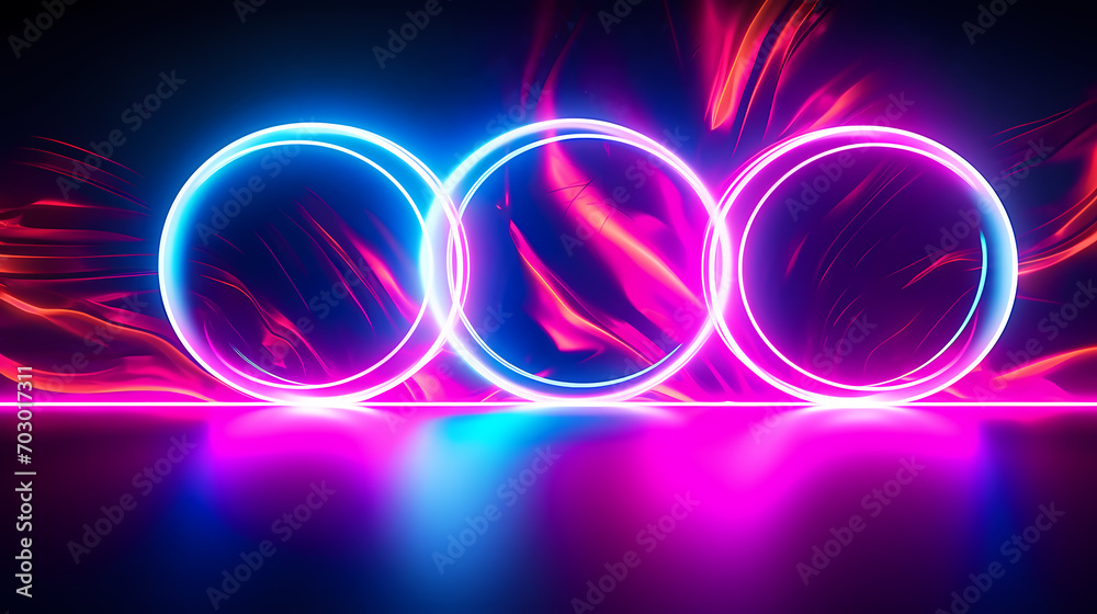 Wall mural digital technology abstract graphics poster web page ppt background, abstract background