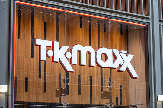 TK Maxx Shopfront Sign Logo, Westgate Oxford