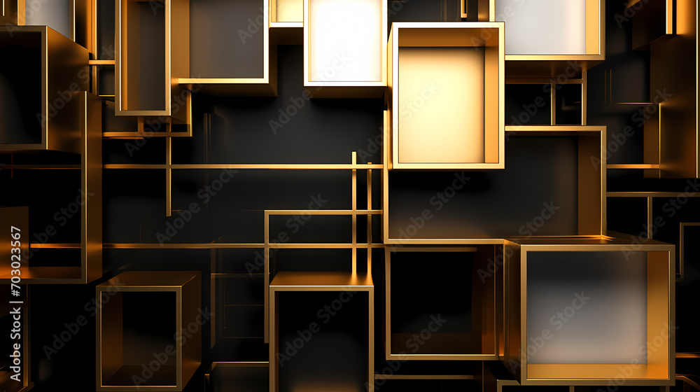 Wall mural digital technology abstract graphics poster web page ppt background, abstract background
