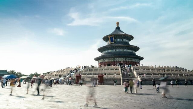 ancient architecture in beijing tiantan park