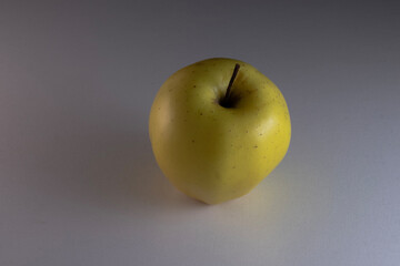 apple on black