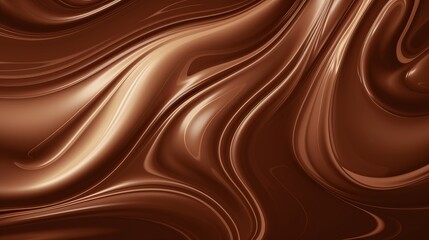 Chocolate background. Generative AI