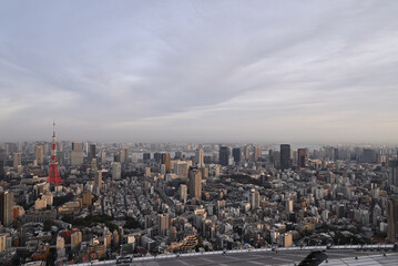 City view of Tokyo from Roppongi Hills