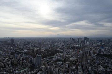 City view of Tokyo from Roppongi Hills