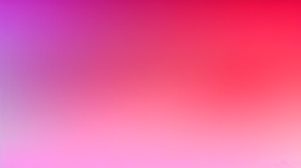 Clean gradient background, an abstract color gradient consisting of a mixture of pink, red and...