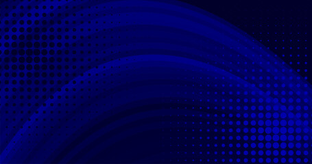 abstract blue background with lines and halftone