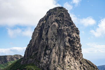 Garajonay, La Gomera, landscapes of La Gomera, mountain in La Gomera