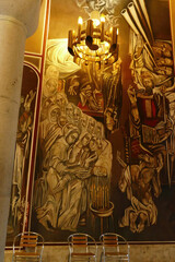  Modern frescos on the interior walls of the  Patriarchal Cathedral
