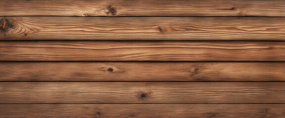 Obraz na płótnie Canvas Antique Brown Wooden Texture - Vintage Wood Background Banner