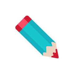 vector pencil graphite supply isolated icon