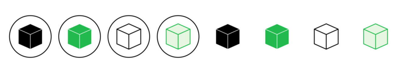 Box icon set. box vector icon, package, parcel