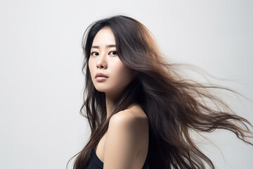 Fototapeta premium アジア顔のアジア人女性 