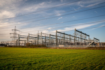 Creyke Beck Substation, Cottingham, East Yorkshire, England
