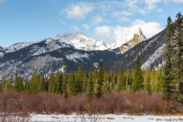 Rocky Mountains in Banff National Park