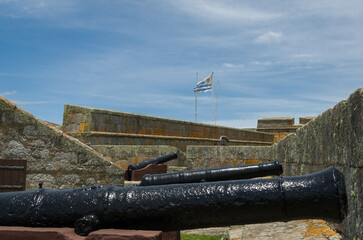 Fortaleza Santa Tereza is a military fortification located at the northern coast of Uruguay close to the border of Brazil, South America - 703062342
