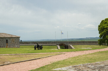 Fortaleza Santa Tereza is a military fortification located at the northern coast of Uruguay close to the border of Brazil, South America - 703062366