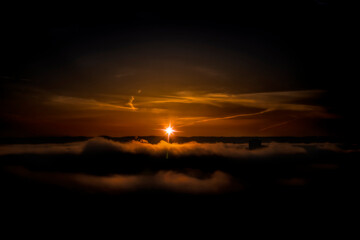 Sunrise along the Mon River