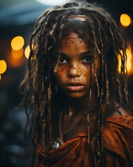 Award-winning picture of a girl surviving on hard times. African Culture, Incredible expressions. Amazing pictures.