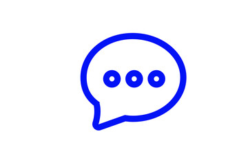 chatting bubble illustration. Vector illustration in flat style design.	