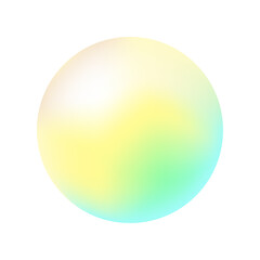  Vector round soft color gradient. modern abstract background