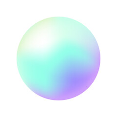 Vector round soft color gradient. modern abstract background