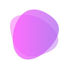 Vector modern set of abstract banners on white