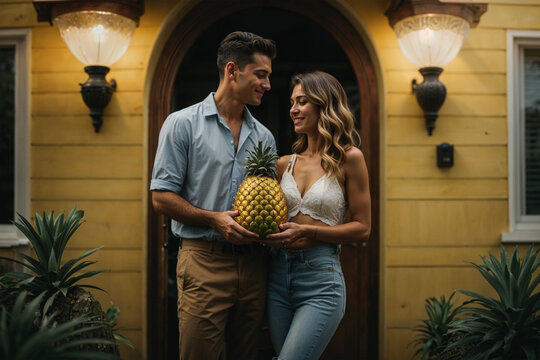 Sexy Married Couple Pineapple
