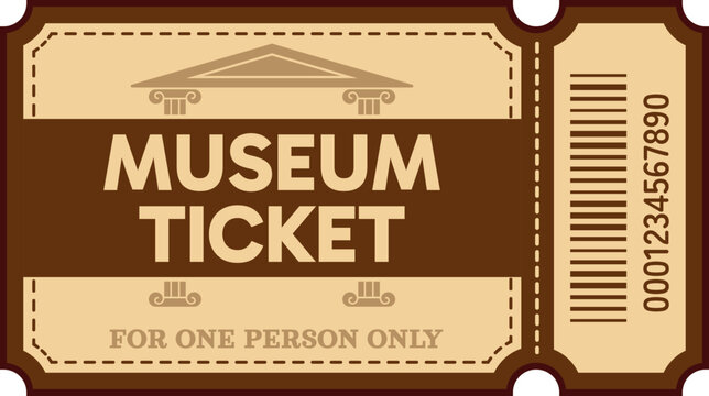 Clip Art Museum Tickets Pass