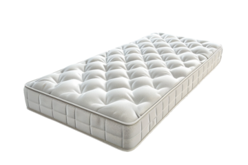 Foam mattress, PNG file, isolated image