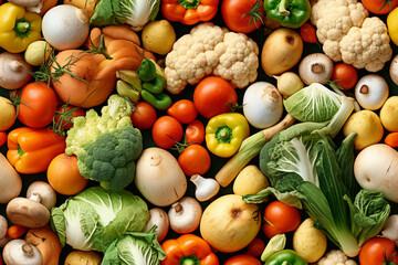 fresh vegetables background wall texture pattern seamless