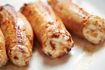 Grilled beef intestines, Korean cuisine