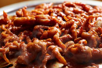 Hot and Spicy Chicken Feet