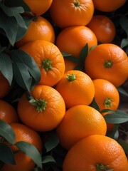 fresh ripe oranges