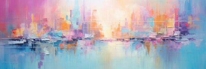 palette knife textured painting abstract background art Detailed texture of brush strokes Abstract Colorful artwork oi dabs paint