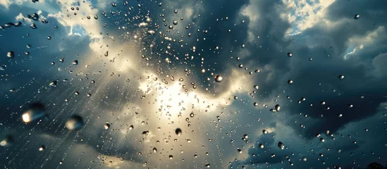 Foto op Plexiglas Bestemmingen precipitation and atmospheric moisture