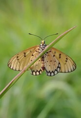 The butterfly in the wild is called Acraea terpsicore