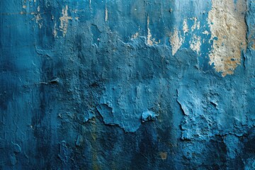 Background Grunge Texture in the Color Classic Blue created with Generative AI Technology