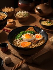 Japanese Ramen food photography
