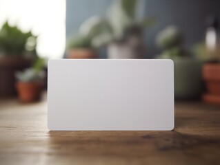 Professional Business Card Mockup - AI Generated